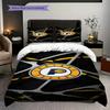 Indiana Pacers Vintage Logo Bedding(1 * Duvet Cover + 2 * Pillowcase, Without Core) Soft and Comfortable Duvet Cover and Pillowcase
