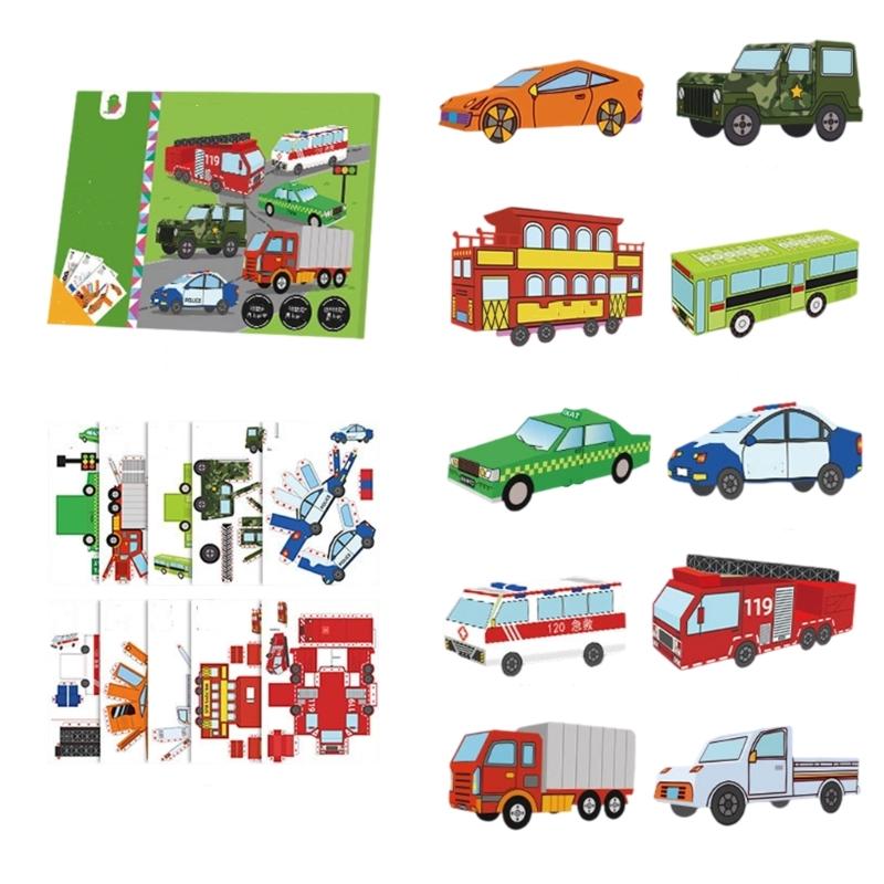 

Kids DIY Paper Folding Set With 3D Colorful Designs Safe Non Toxic Materials For Educational Arts And Crafts Projects