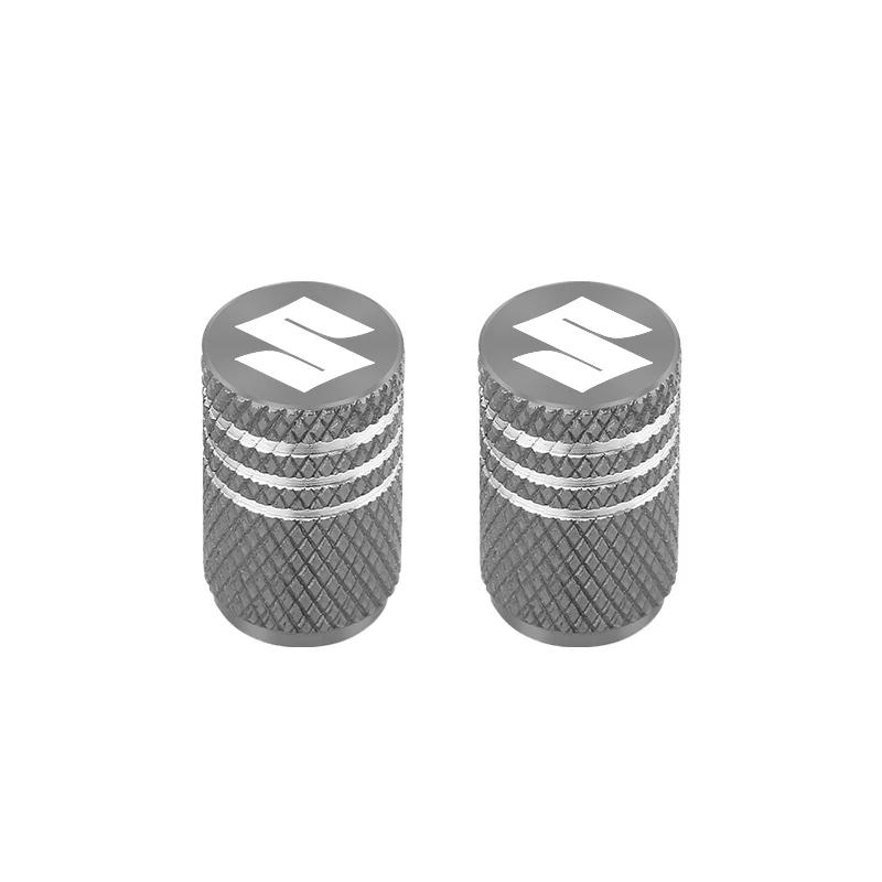 Tappi Valvola Pneumatico Ruota Moto Lega di Alluminio Copri Stelo Cerchione Pneumatico Per Suzuki GSXF SV 650 B-King BURGMAN DRZ GSR GSR750