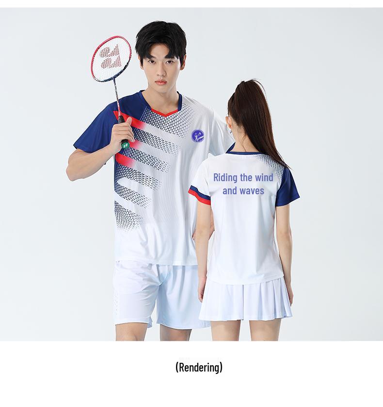 High-End Badminton and Table Tennis Uniforms: New Style Men's and Women's Sets