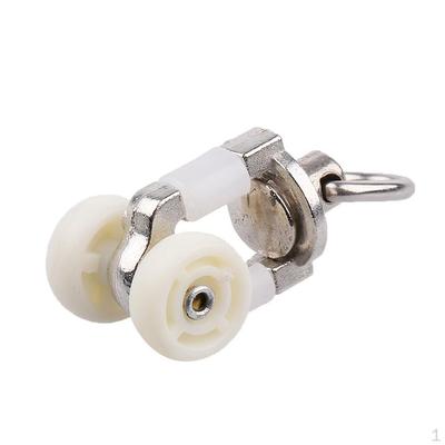 30 Pieces Aluminum Alloy Curtain Track , Wheel Slide Rollers, Easy To Install 26mm