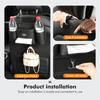 CAUWZ1 Car Seat Middle Armrest Leather Hanging Organize Storage Bag For KIA Cerato Proceed Venga Stonic Picanto Sorento Stinger