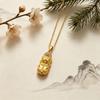 National Style Accessory Pixiu Pendant Necklace, Niche Design, Simple, Daily Wear, Sweater Chain for Men and Women