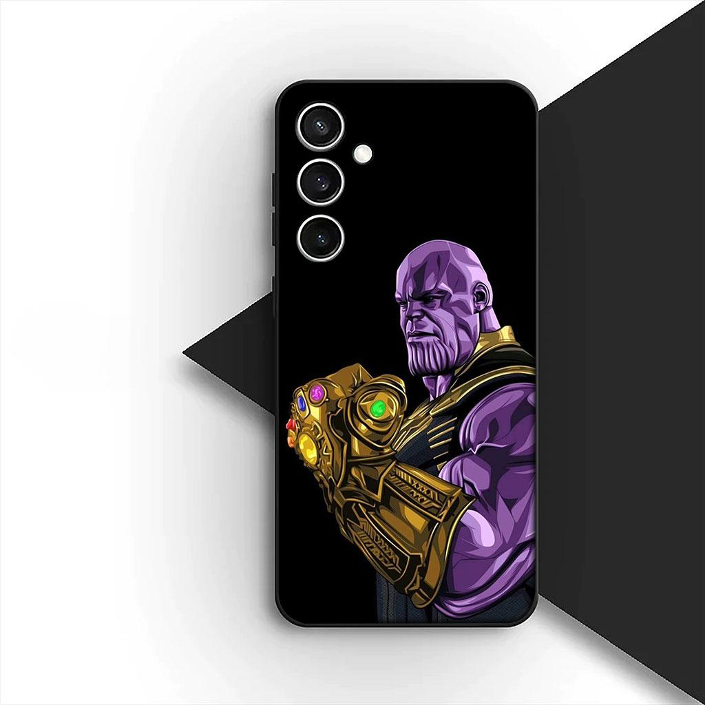 Phone Cover for Xiaomi Redmi Note 14 13 Pro Plus ProPlus 14C A4 13C Pro+ 5G Case Avengers Marvel Thanos Captain Iron Spider Man