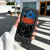 Aircraft Instrument Cockpit Radar Soft Phone Case for Xiaomi Redmi Note 12 13 14 15 Pro Plus 11 12S 11S 11T 10 4G Black Cover Ba