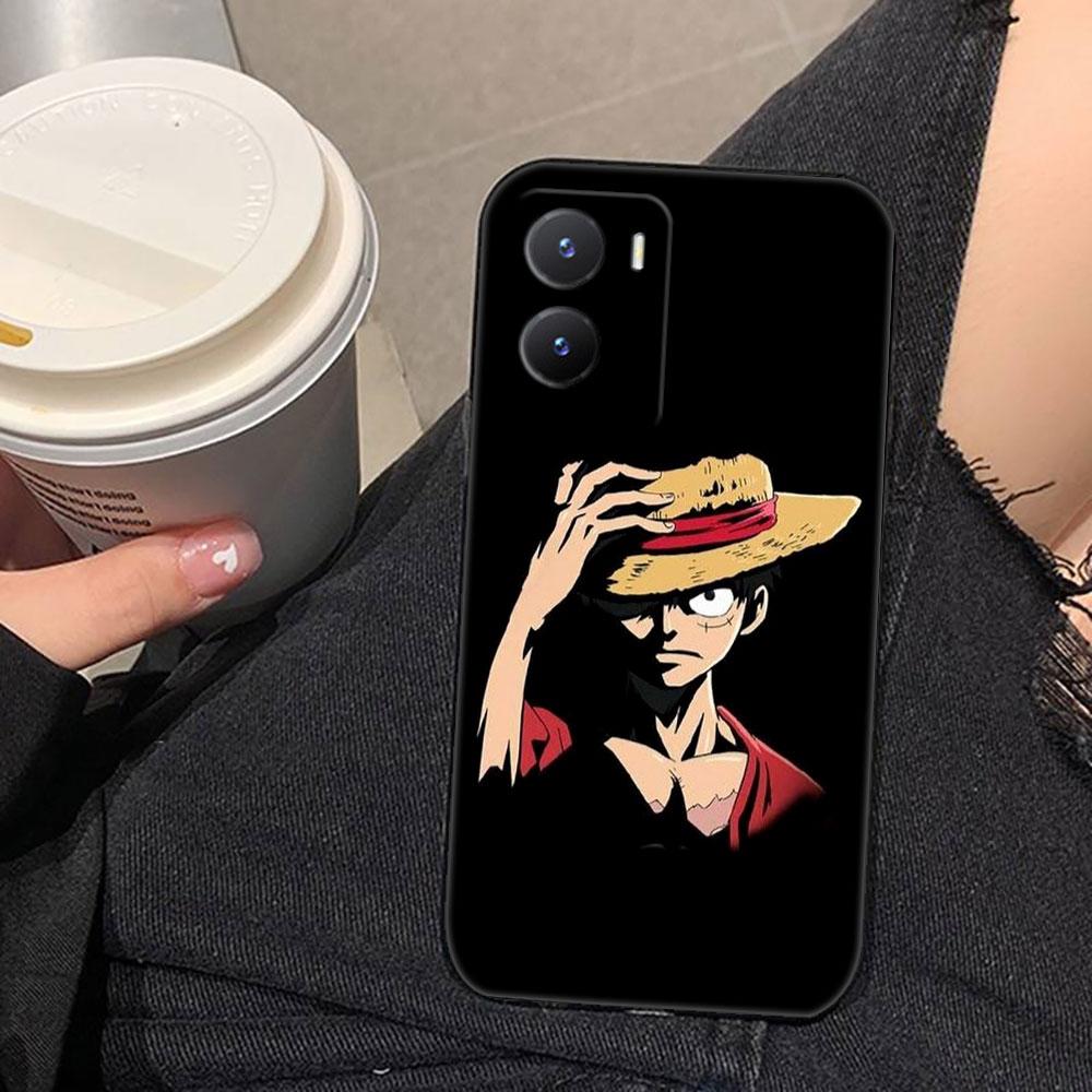 One Piece Luffy Logo Hat Phone Case For VIVO V60 V50 V40 LITE S1 V17 V20 SE V21 V23 V23E V25 V25E V27 V27E V29 V29E V30 Case