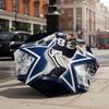 1 Stück Automatischer Faltregenschirm - Dallas Cowboys Muster, Tragbares & Faltbares Design mit 8 Speichen, Weihnachts-Geburtstagsgeschenke