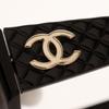 CHANEL COCO Mark sunglasses 94305 Matelasse black plastic Women Used