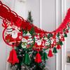Christmas Decorations: Pull Flags, Tassel Pendants, and Ornaments for Indoor and Window Displays