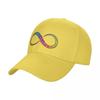 Neurodiversity Pride Purple Baseball Cap Beach Outing Luxury Hat western  Boy Womens