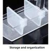 Refrigerator Partition, Side Door Partition, Dividing Clip, Small Partition For Organizing And Storing, Snap On Adjustable Clip
