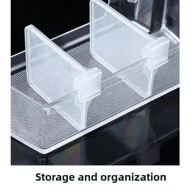 Refrigerator Partition, Side Door Partition, Dividing Clip, Small Partition For Organizing And Storing, Snap On Adjustable Clip