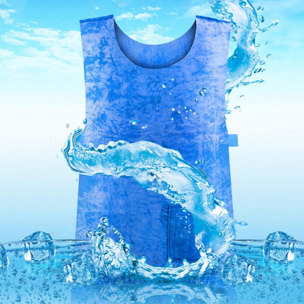 Cooling Vest Heatstroke Prevention No Refrigeration Required Safety Cold Vest Sports Fabric Vest
