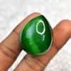 117 ct Pear Cabochon Shape Green Natural Cat'S Eye Loose Gemstone for Jewelry Making and Crafts