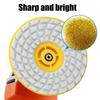 Diamonds Coated Tile Edge Grinding Disc Polishing Pad for Chamfering and Polishing Glass Marble and Stone Materials