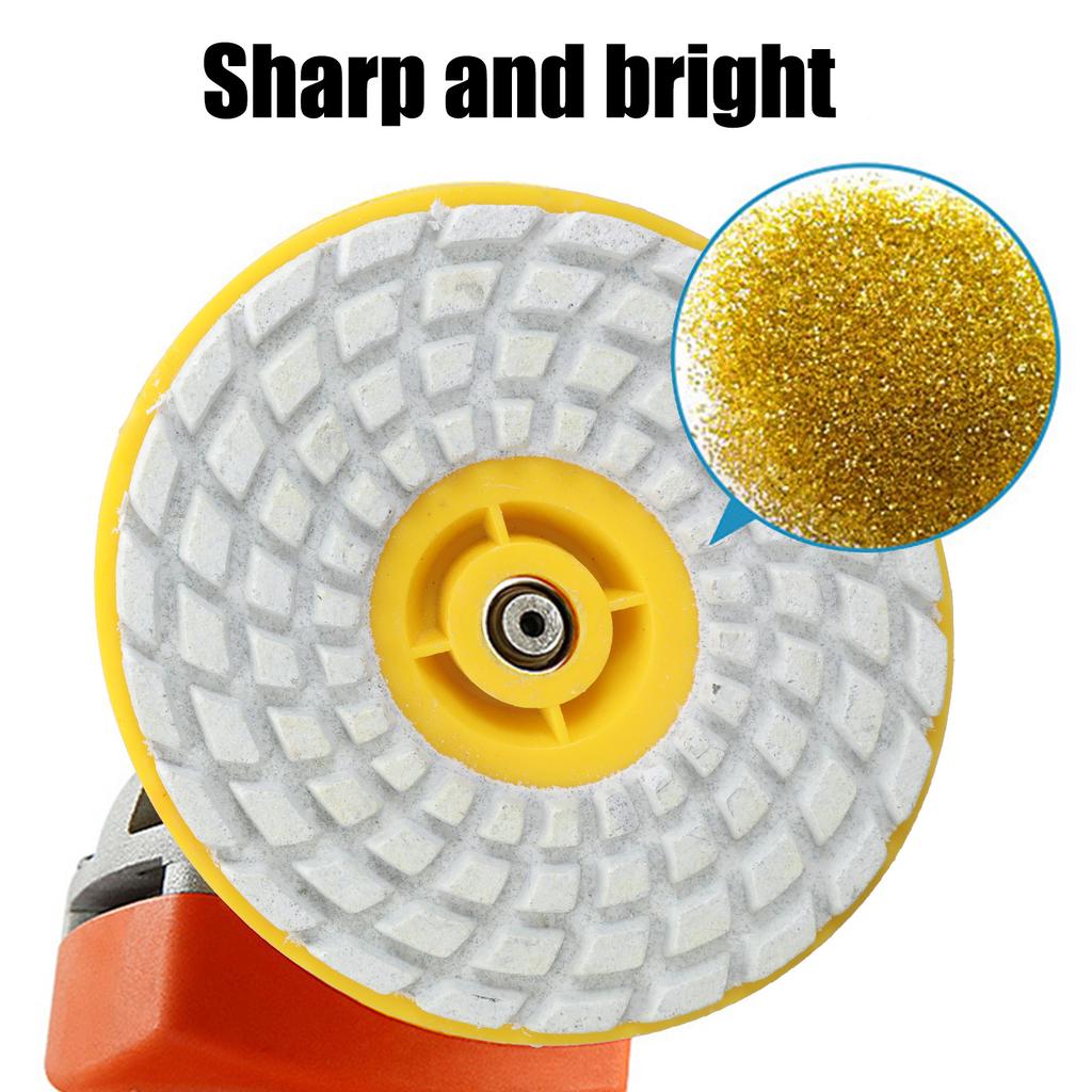 Diamonds Coated Tile Edge Grinding Disc Polishing Pad for Chamfering and Polishing Glass Marble and Stone Materials