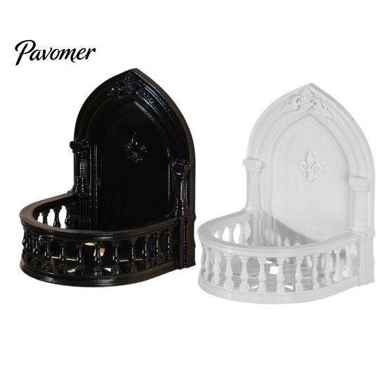 Space Saving Wall Mounts Mounted Floating Shelf, European Style, Decorative Self-adhesive Camera Shelf with Cable Management Display Rack, for Action