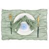 6PCS Gauze Cheesecloth Napkins for Wedding Boho Gauze Table Napkins Serving Table Placemats Decor Dinner Towel Cocktail Napkins