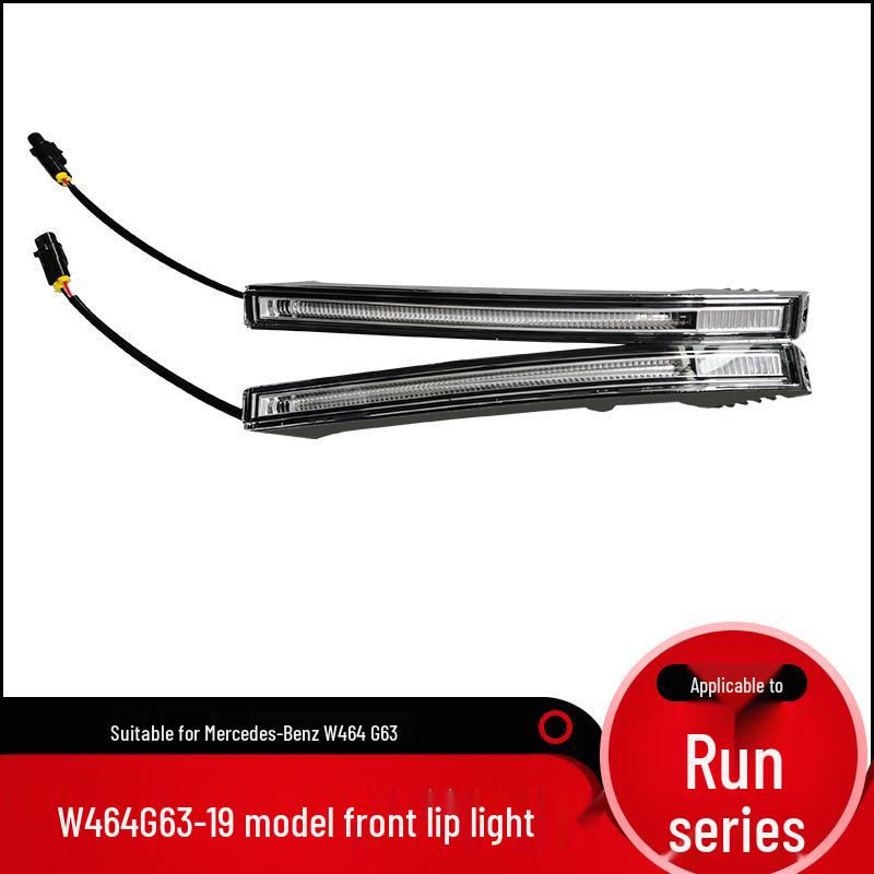 LED Daytime Running Light Front Bumper Lip for Mercedes-Benz W464 G63/G65/G500/G550