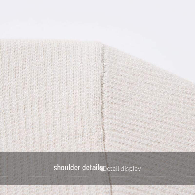Men's Heavyweight Layered-Look Pullover Sweater