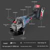 Dongcheng Brushless Power Tool Combo: Rechargeable Lithium Battery Hammer, Electric Drill, Wrench, and Angle Grinder.