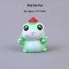 Happy Frog Emotional Healing Ornament - Cute Desktop and Car Decoration, Decompression Birthday Gift