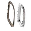 Gloss Chrome Exhaust Tip Cover Trims Replacement for Mercedes‑Benz A B C E GLC CLS‑Class W177 W247 W205 W213 X253 C257