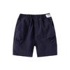 Color Five-Point Shorts, Summer Children's Woven Label Shorts, Baby Boys' Casual Mid-Length Pants, Korean Style Mid-Waist Elastic Waistband Pants