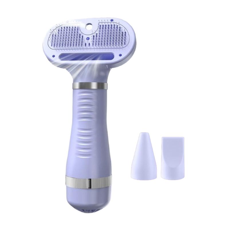 Pet Hair Dryer for Daily and Bath Grooming Hair Dryer Blowers 3 Speed Adjustable Temperature Nozzles Combs