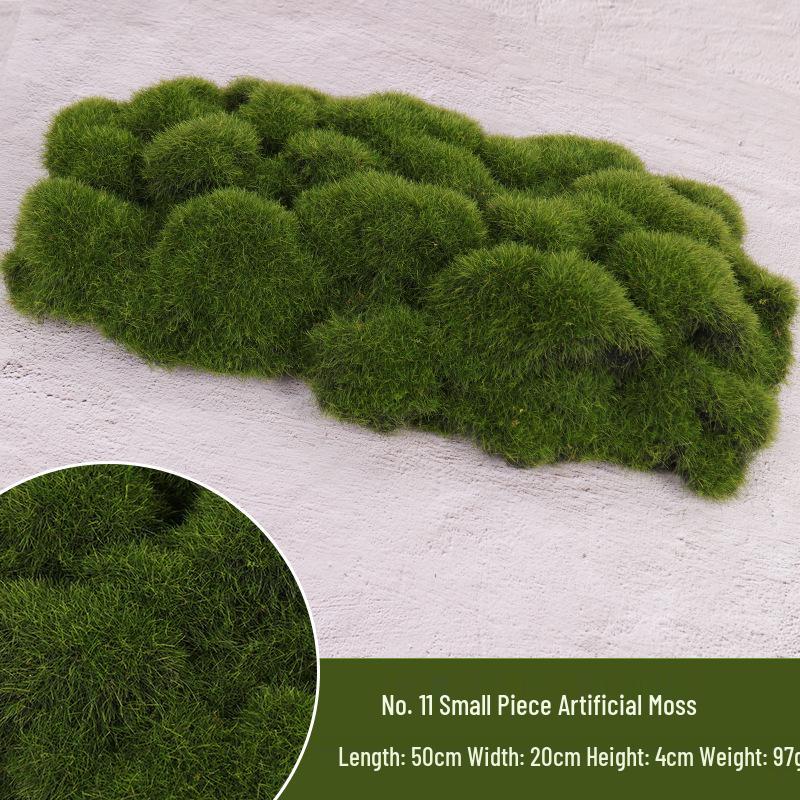 Artificial Moss Turf for Landscaping and Decor