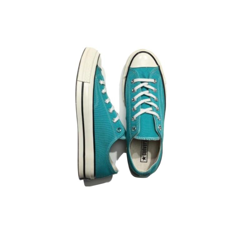 Converse 1970s Comfortable Fashion Low Top Canvas Shoes Unisex Sneakers Tiffany-Green 141998C