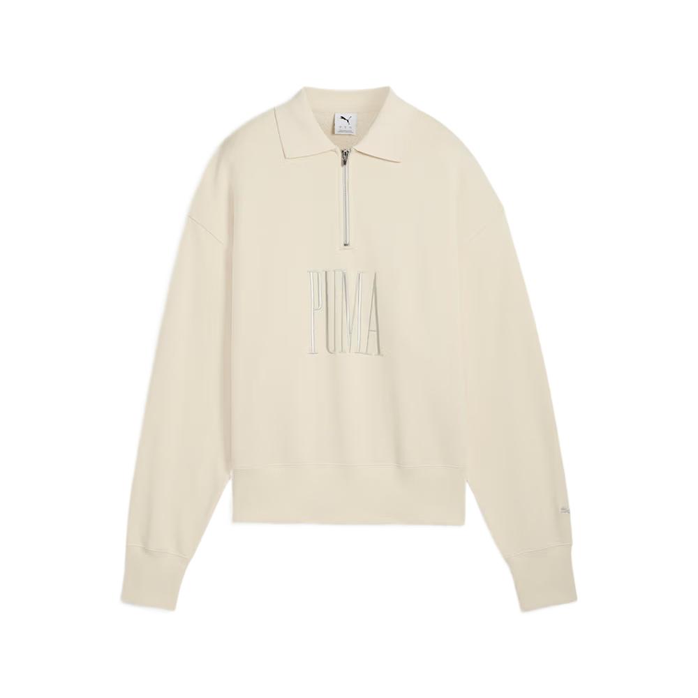 

Puma Premium Essentials Zip Collar Long Sleeve Comfortable Sweatshirt Women sweatshirt 632056-87 XS