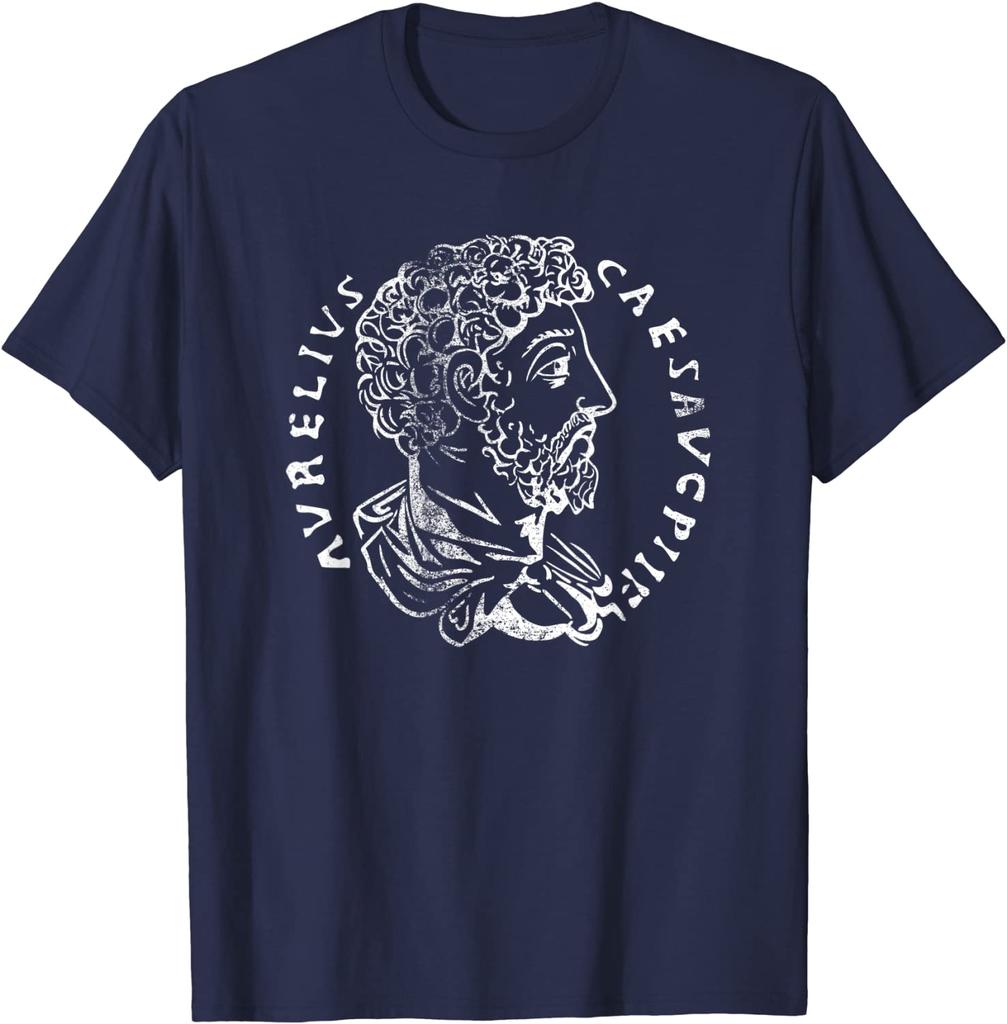 Marcus Aurelius Stoic Ancient Roman Coin Collecting T Shirt New 100 Cotton Short Sleeve ONeck Tshirt Casual Mens Top