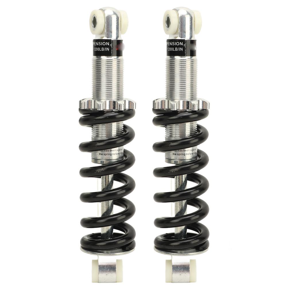 1 Pair 190mm Spring Shock Absorber 1200 Lbs for 47cc 49cc 50cc 70cc 90cc 110cc 125cc Dirt ATV Bike ATV Go Kart