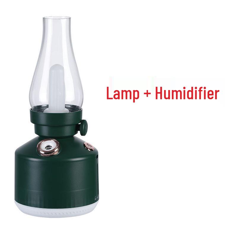 USB Time Lamp & Humidifier: LED Seven-Color Night Light, Creative Handheld Atmosphere Light for Outdoors