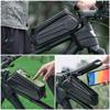 Fahrradsatteltasche, Fahrrad-Aufbewahrungstasche, Rahmen-Vorderrohr-Aufbewahrungstasche, wasserdichte Tasche, Mountainbike-Aufbewahrungsbox, Fahrradzubehör