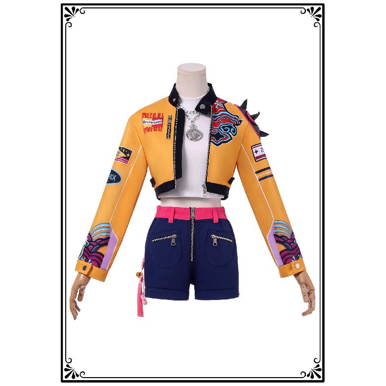 K-Pop:Demon Hunters Rumi Cosplay Costume Uniform Halloween Carnival Party Christmas Play Role Clothes Clothing for Women