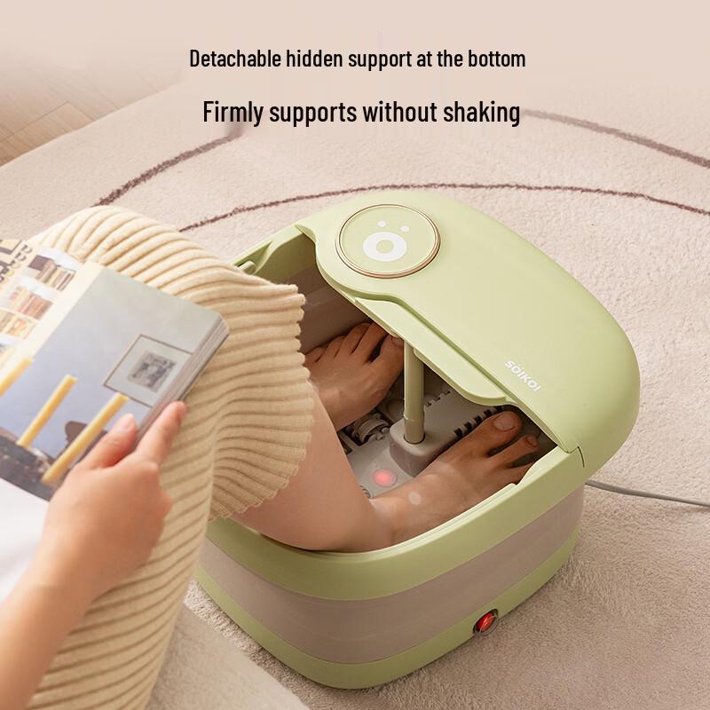 SoiKoi Foldable Heated Massage Foot Bath CN plug (adapter included)
