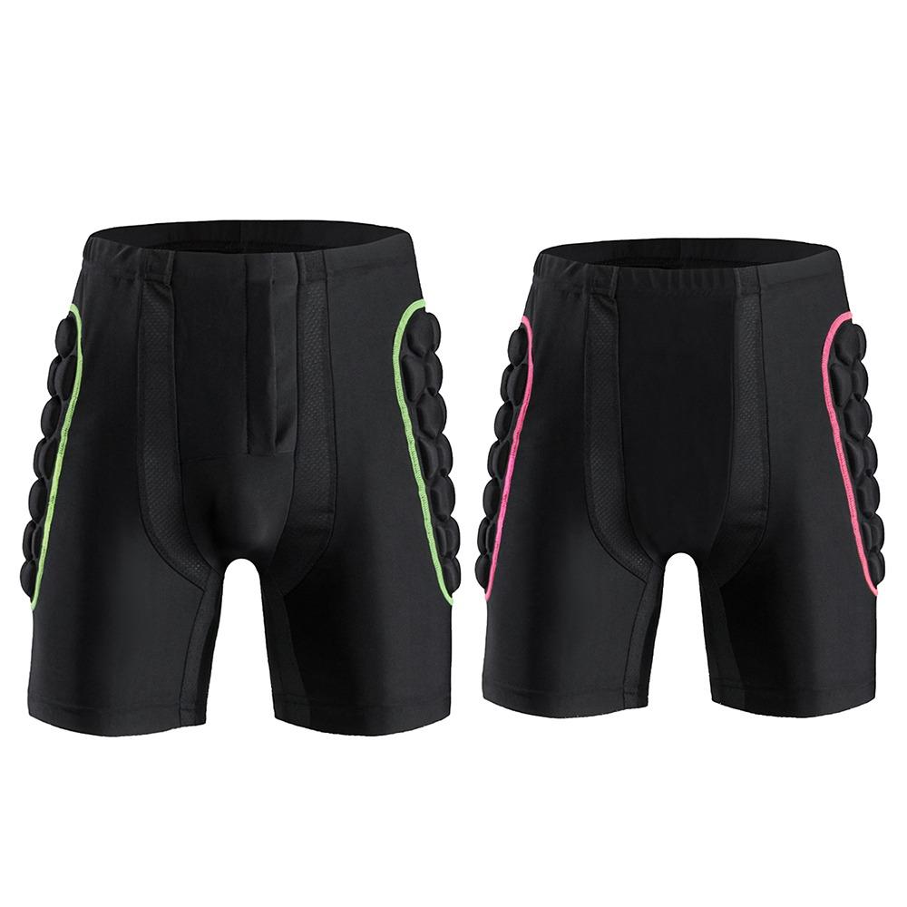 Elastic Waistband Padded Protective Shorts Outdoor Padded Protective Shorts  Snowboarding