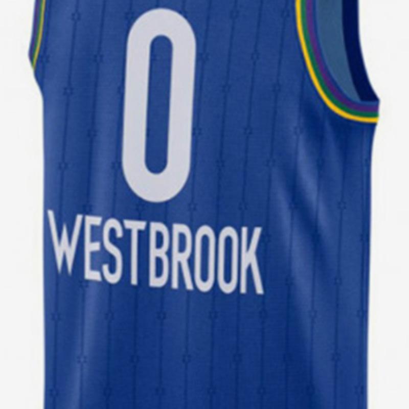 Air Jordan NBA Russell Westbrook All-Star 2020 Swingman Jersey #0 Men's CJ1059-404