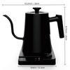 1200W Gooseneck Kettle Intelligent Constant Temperature Electric Pour-Over Kettle Professional Hand Brewed Coffee Pot