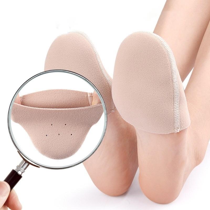 Ballet Pointe Toe Pad Toe Protectors Ballet Metatarsal Pad Forefoot Cushion Soft Breathable Stretchy Ballet Toe Covers