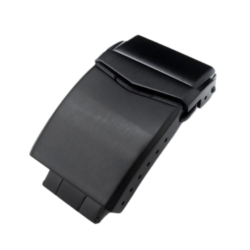 

APAQVBCU (Маленький магазин) 18 мм, 20 мм, 22 мм Пряжка для ремешка часов из нержавеющей стали для ремешка часов Seiko с кнопкой двойной фиксации, подходит для пряжки дайверских часов Ghost Diving