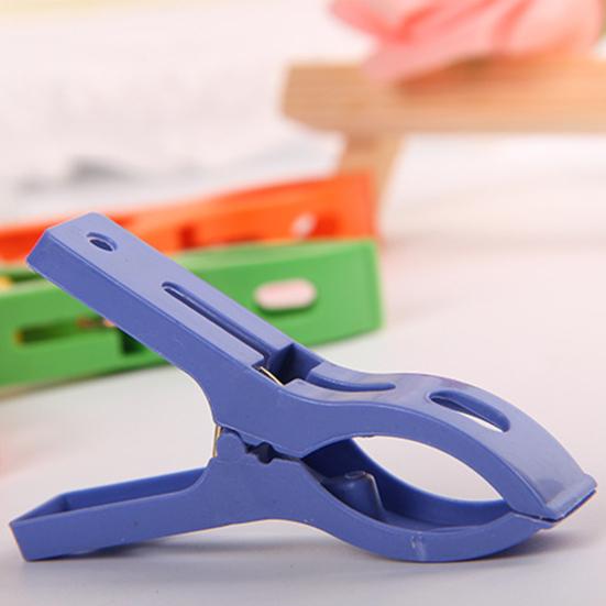 Clothespins Powerful Portable Plastic Laundry Clothes Beach Towel Pins Hangers Spring Clamp Clips