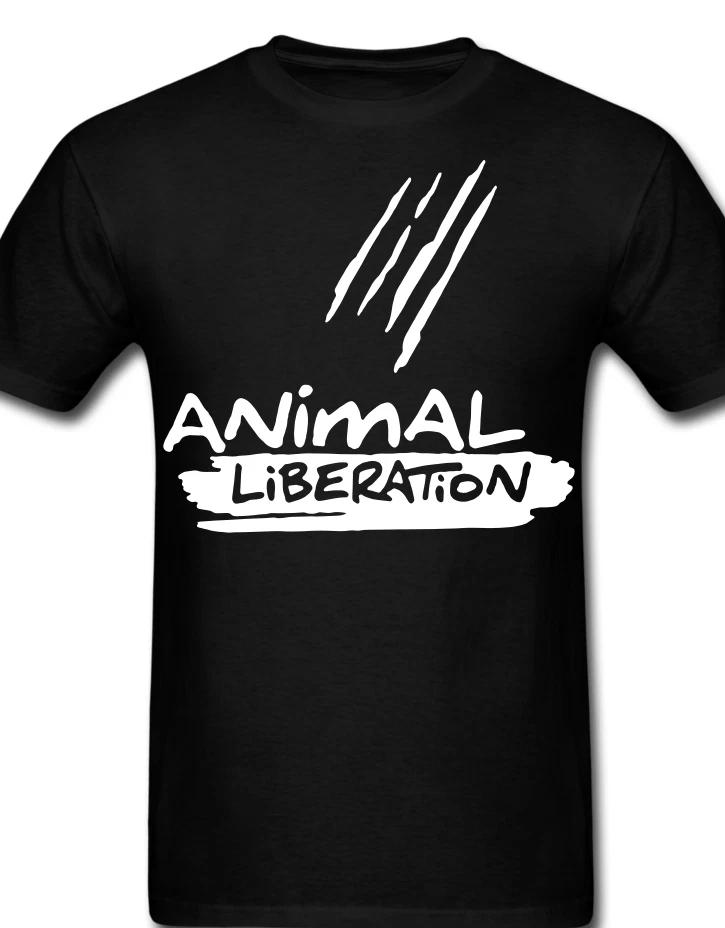 Animal Liberation T shirt Tee Vegan Protest animal rights movement XS