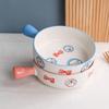 ZISIZ Ceramic Handle Bowl