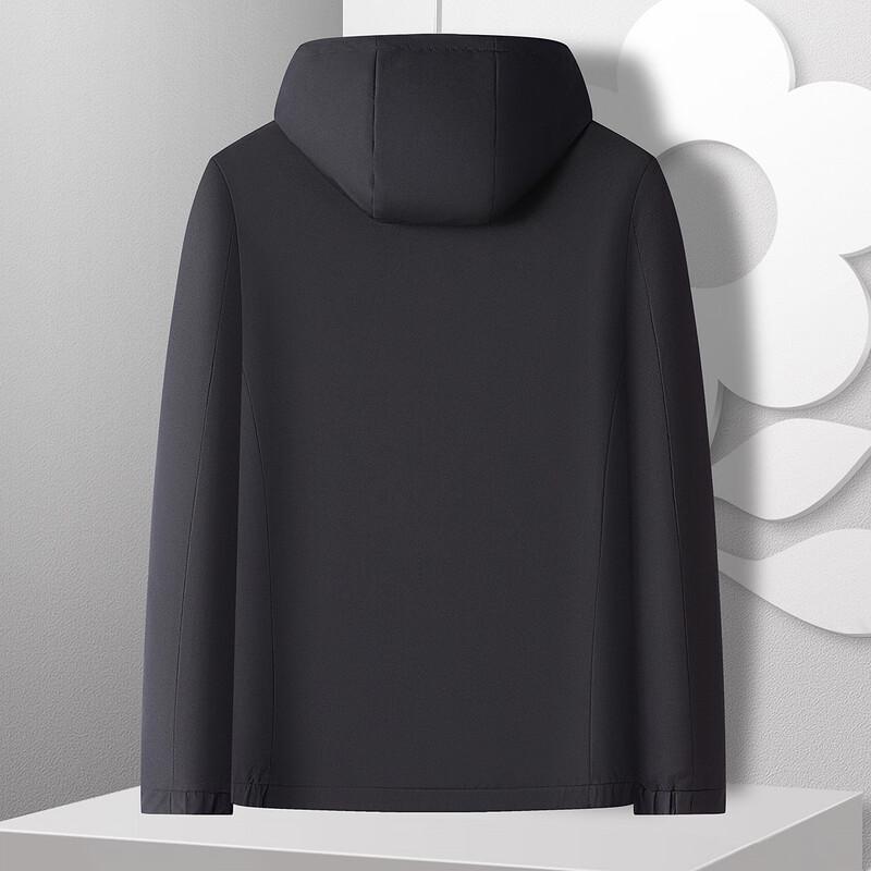 MONTAGUT Men's Detachable Hood Waterproof Breathable Jacket