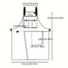 Simple Cross Strap Apron Stain-proof Waiter Sleeveless Apron Catering Work Clothes  BBQ