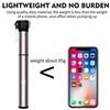WEST BIKING 120PSI Bicycle Pump Hose Mountain Road Cycling Tire Inflator Schrader Presta Valve Alloy Portable Mini Bike Pump