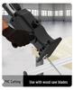 Electric Drill to Chainsaw Conversion Kit: Compact Reciprocating Saw for Home Woodworking
